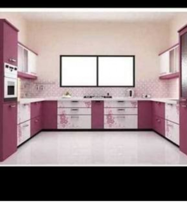 Modular kitchen interior work 