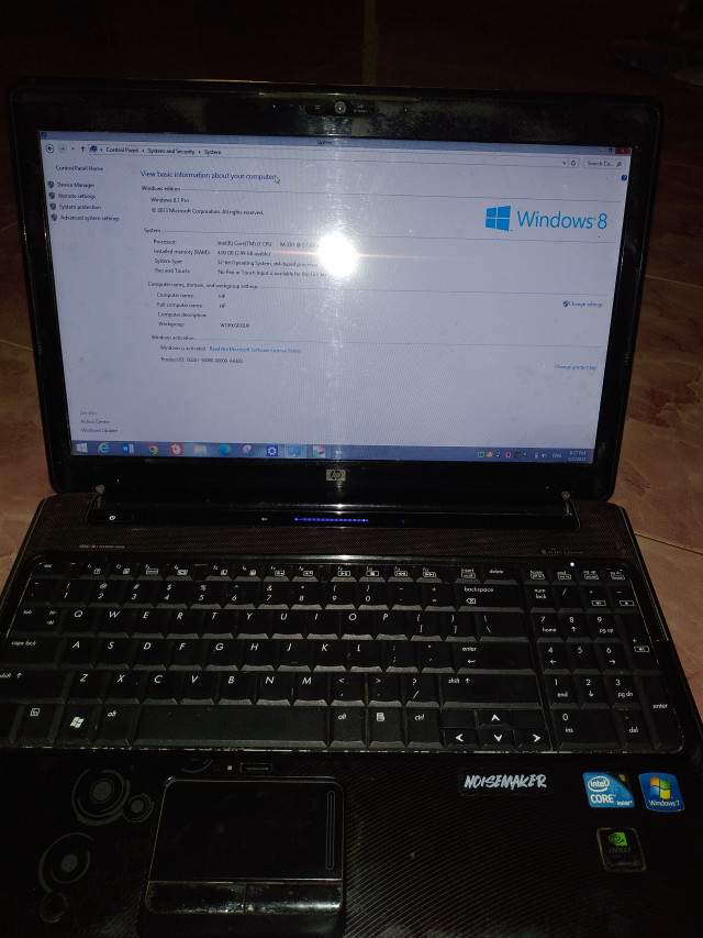 Hp pavilion notebook dv6