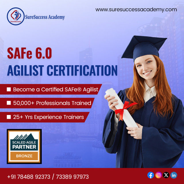 Boost Your Career with Sure Success Academy’s SAFe® Agilist Certification in Chennai!