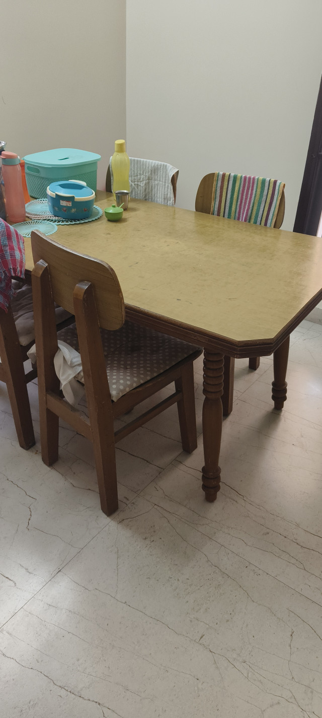 WOODEN DINNER TABLE 5 x 3