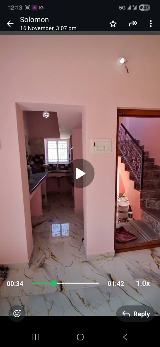 House for selling at Navalpattu  Annanagar, OFT,Trichy. 