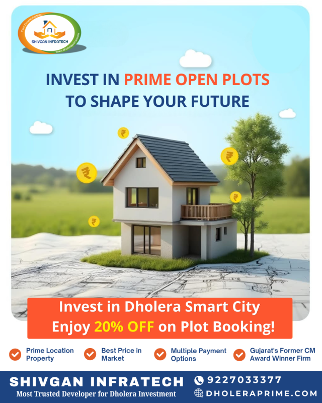 Book Plot In Dholera Smart City