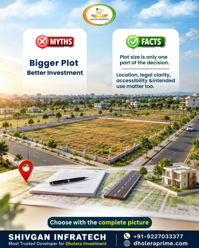 residential plots near Dholera SIR Boundary?