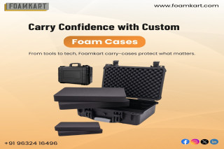 Custom Foam Inserts for Cases in India | FoamKart.com