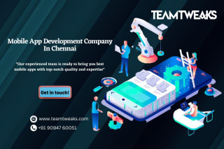 Professional Mobile App Development Services in Chennai – Team Tweaks